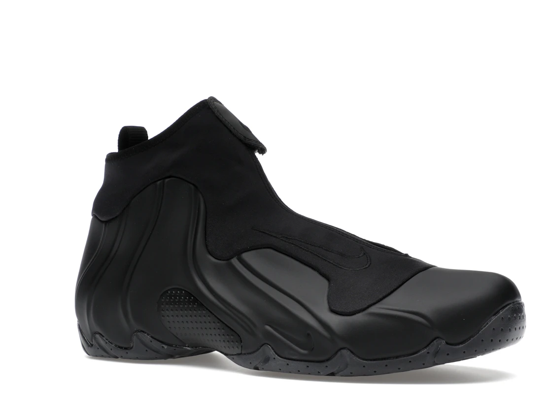Vue 4 de Nike Air Flightposite Black (2025)