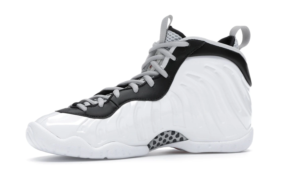 Vue 17 de Nike Air Foamposite Pro White Black University Red (GS)