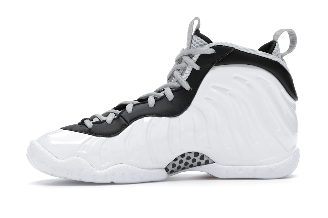 Vue 18 de Nike Air Foamposite Pro White Black University Red (GS)