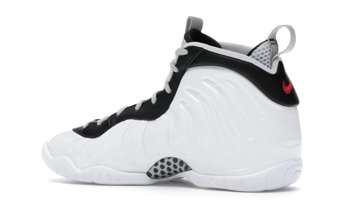 Vue 22 de Nike Air Foamposite Pro White Black University Red (GS)