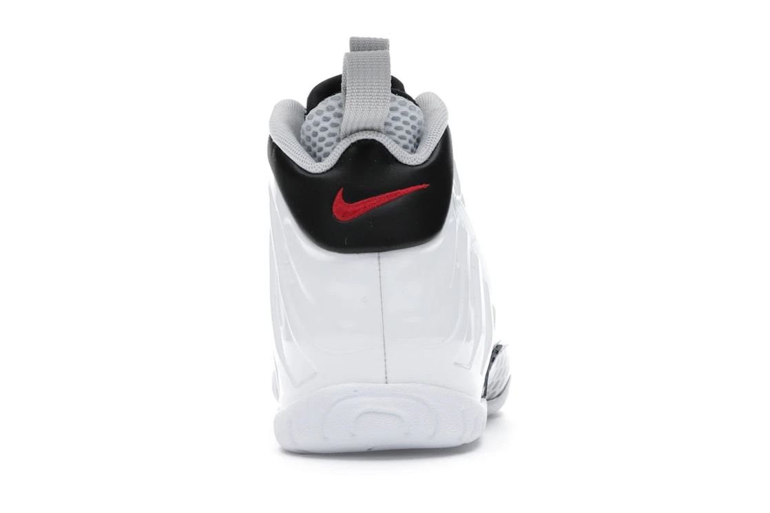 Vue 28 de Nike Air Foamposite Pro White Black University Red (GS)