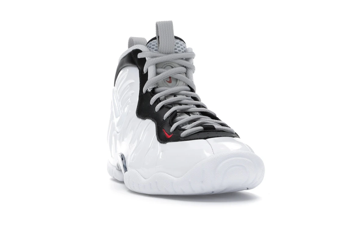 Vue 8 de Nike Air Foamposite Pro White Black University Red (GS)