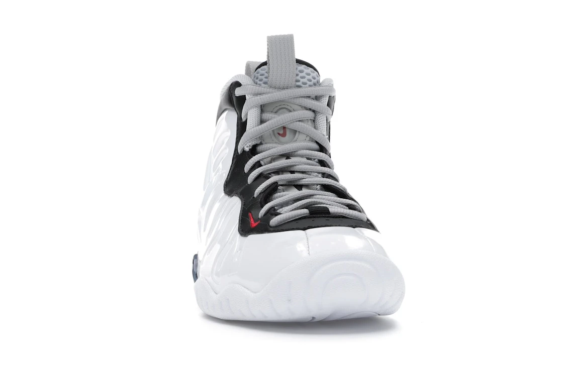 Vue 9 de Nike Air Foamposite Pro White Black University Red (GS)