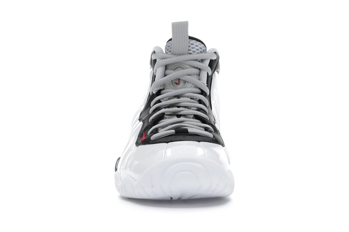 Vue 10 de Nike Air Foamposite Pro White Black University Red (GS)
