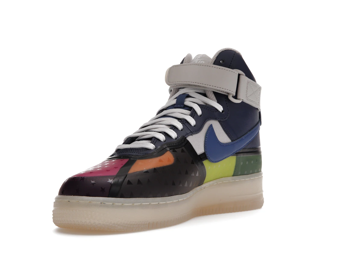 Vue 14 de Nike Air Force 1 High '07 Premium Thunder Blue Pink Prime