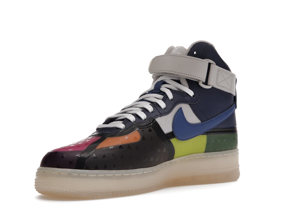 Vue 15 de Nike Air Force 1 High '07 Premium Thunder Blue Pink Prime