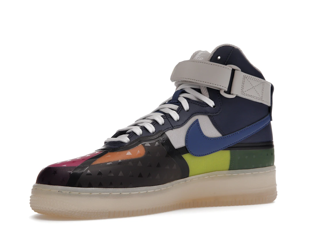 Vue 16 de Nike Air Force 1 High '07 Premium Thunder Blue Pink Prime