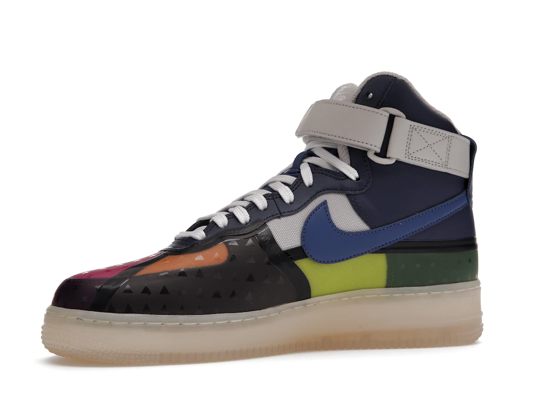 Vue 17 de Nike Air Force 1 High '07 Premium Thunder Blue Pink Prime