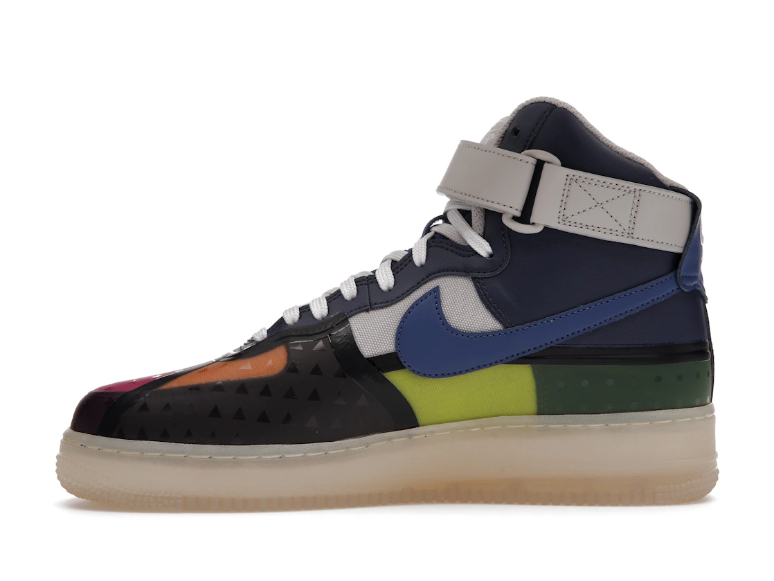 Vue 19 de Nike Air Force 1 High '07 Premium Thunder Blue Pink Prime