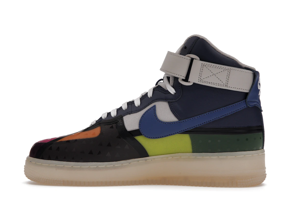 Vue 20 de Nike Air Force 1 High '07 Premium Thunder Blue Pink Prime