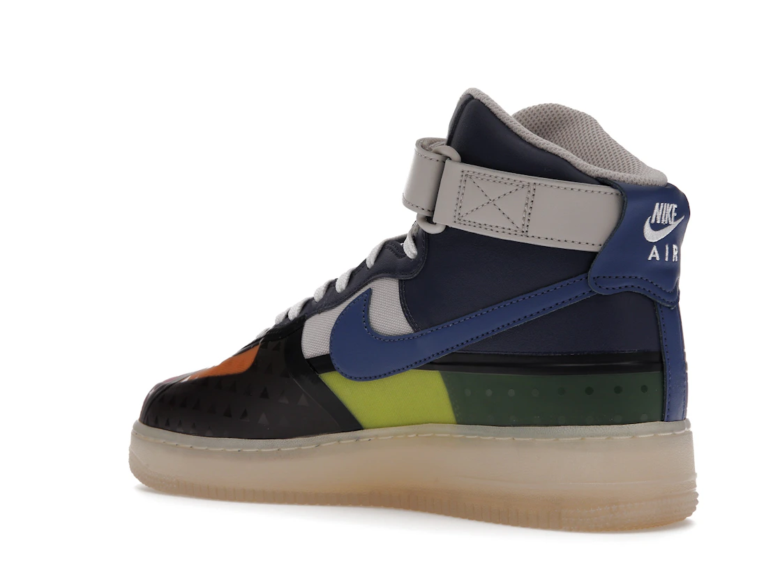Vue 23 de Nike Air Force 1 High '07 Premium Thunder Blue Pink Prime