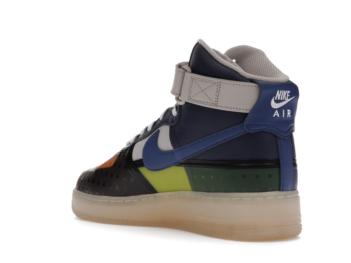 Vue 24 de Nike Air Force 1 High '07 Premium Thunder Blue Pink Prime