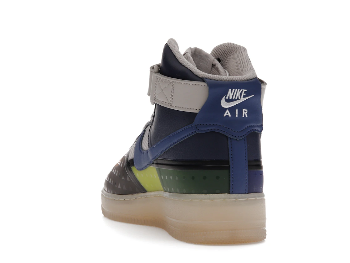 Vue 26 de Nike Air Force 1 High '07 Premium Thunder Blue Pink Prime