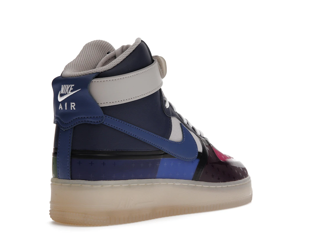 Vue 32 de Nike Air Force 1 High '07 Premium Thunder Blue Pink Prime