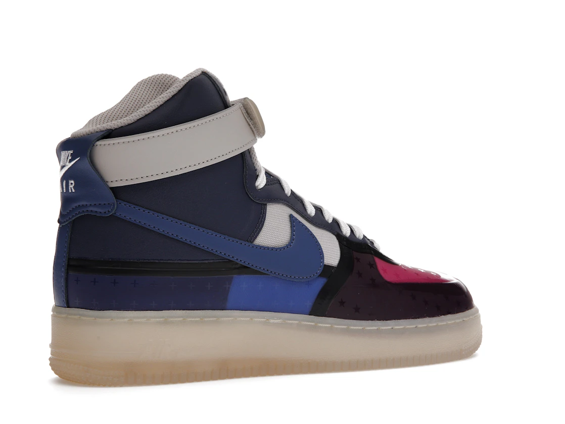 Vue 34 de Nike Air Force 1 High '07 Premium Thunder Blue Pink Prime