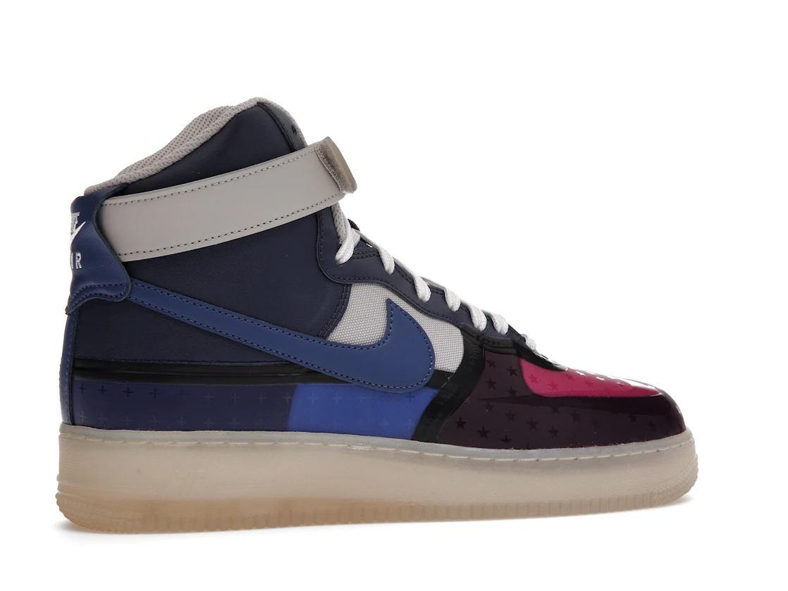 Vue 35 de Nike Air Force 1 High '07 Premium Thunder Blue Pink Prime