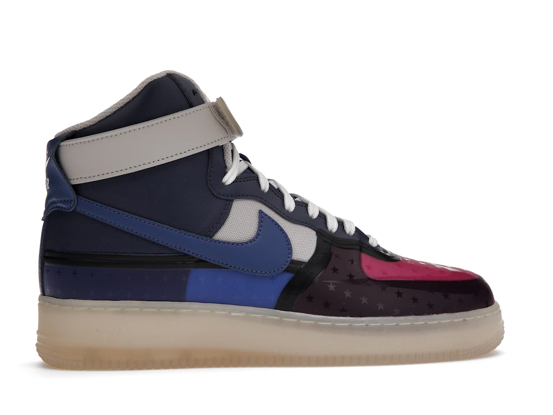 Vue 36 de Nike Air Force 1 High '07 Premium Thunder Blue Pink Prime