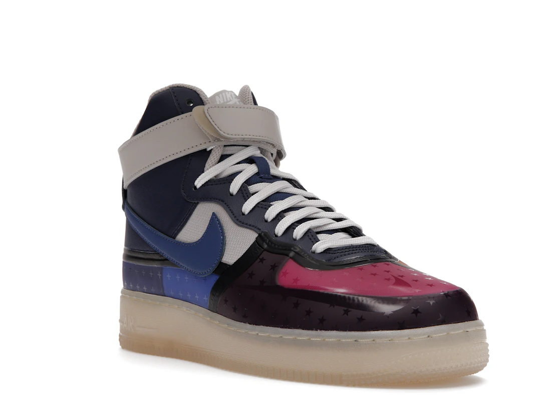 Vue 6 de Nike Air Force 1 High '07 Premium Thunder Blue Pink Prime
