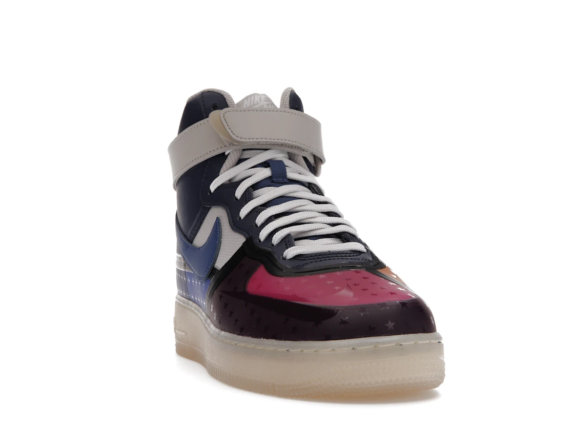 Vue 8 de Nike Air Force 1 High '07 Premium Thunder Blue Pink Prime