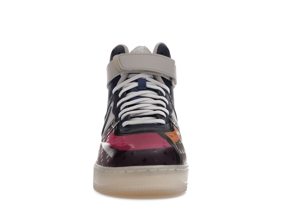 Vue 10 de Nike Air Force 1 High '07 Premium Thunder Blue Pink Prime