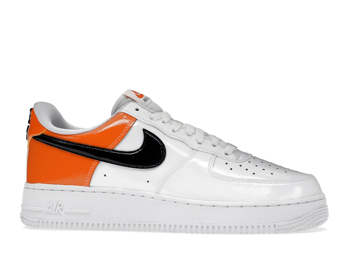 Vue 2 de Nike Air Force 1 Low '07 Essential White/Brilliant Orange 