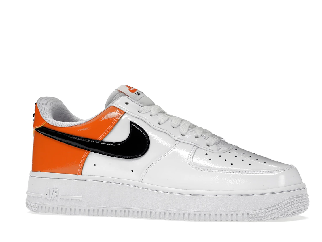 Vue 3 de Nike Air Force 1 Low '07 Essential White/Brilliant Orange 
