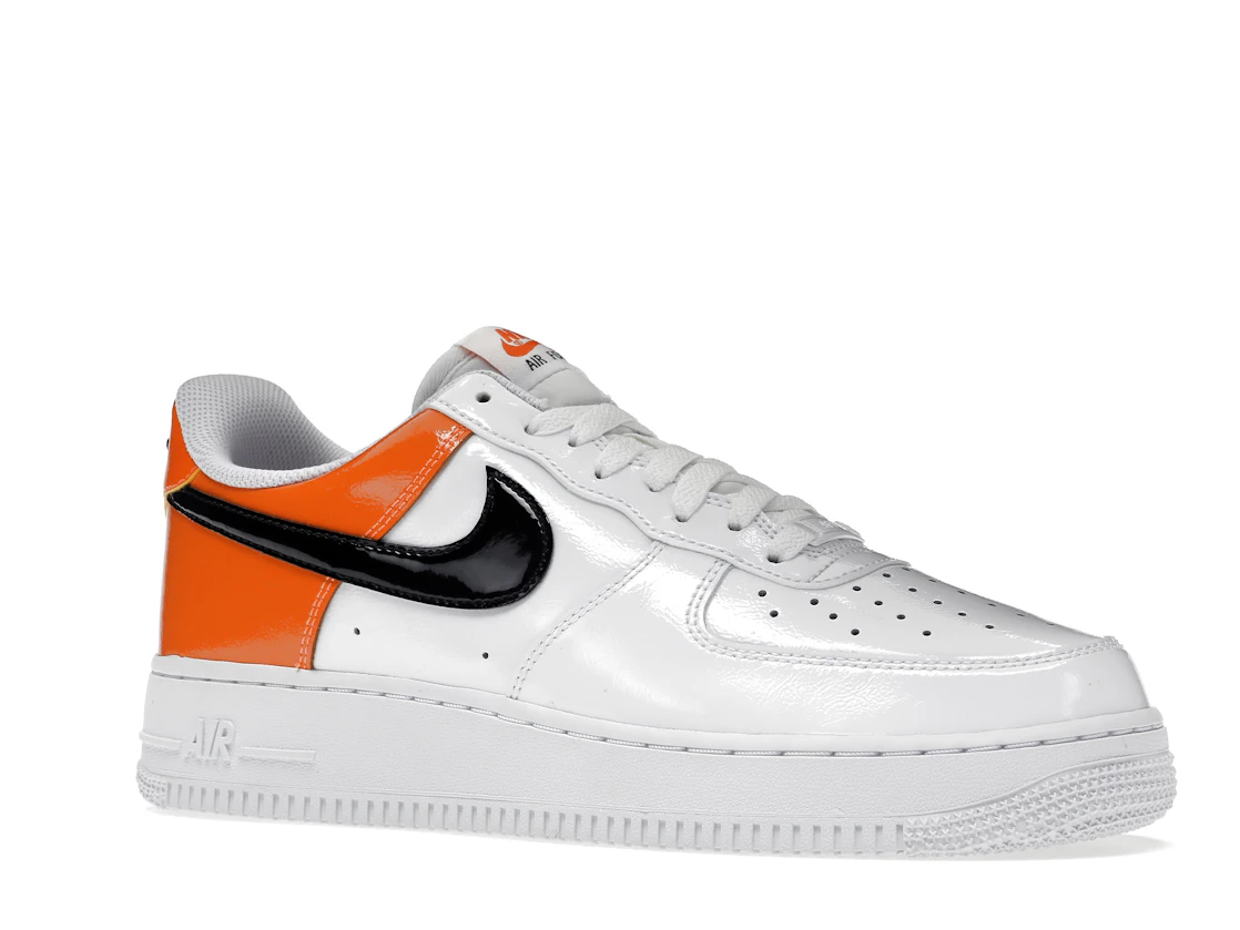 Vue 4 de Nike Air Force 1 Low '07 Essential White/Brilliant Orange 