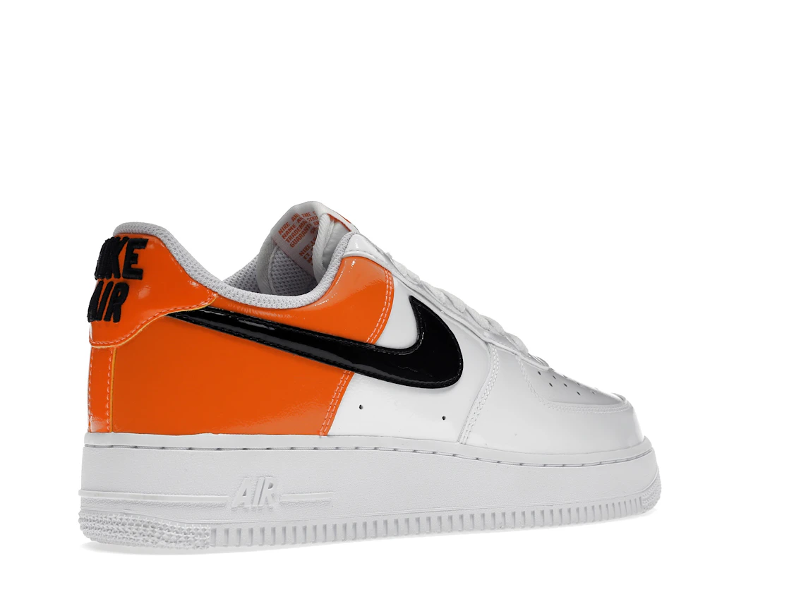 Vue 33 de Nike Air Force 1 Low '07 Essential White/Brilliant Orange 
