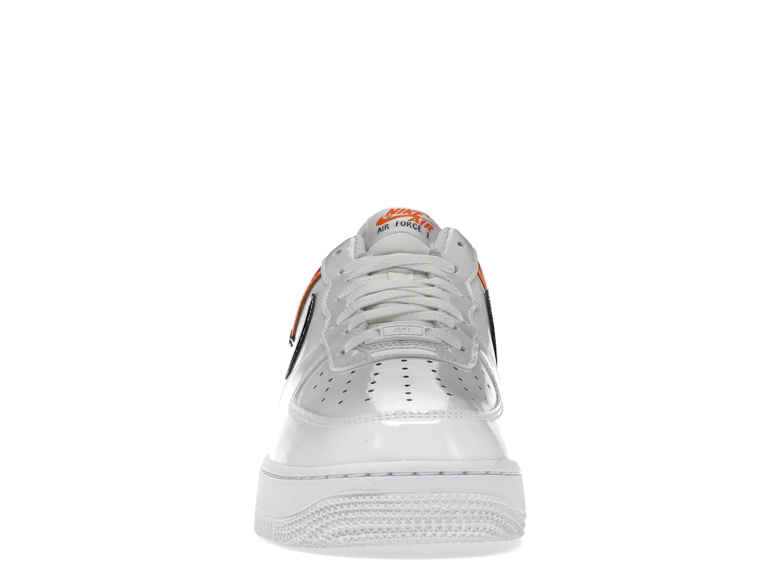 Vue 10 de Nike Air Force 1 Low '07 Essential White/Brilliant Orange 