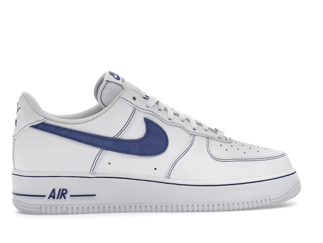 Vue 36 de Nike Air Force 1 Low '07 LV8 White Deep Royal Blue