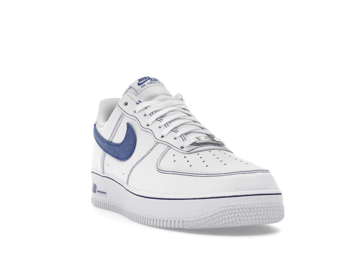 Vue 7 de Nike Air Force 1 Low '07 LV8 White Deep Royal Blue