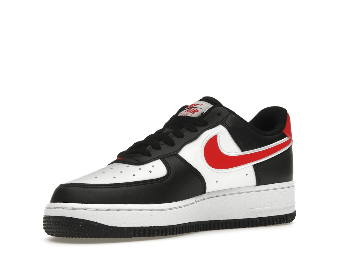 Vue 15 de Nike Air Force 1 Low '07 Next Nature Black White University Red