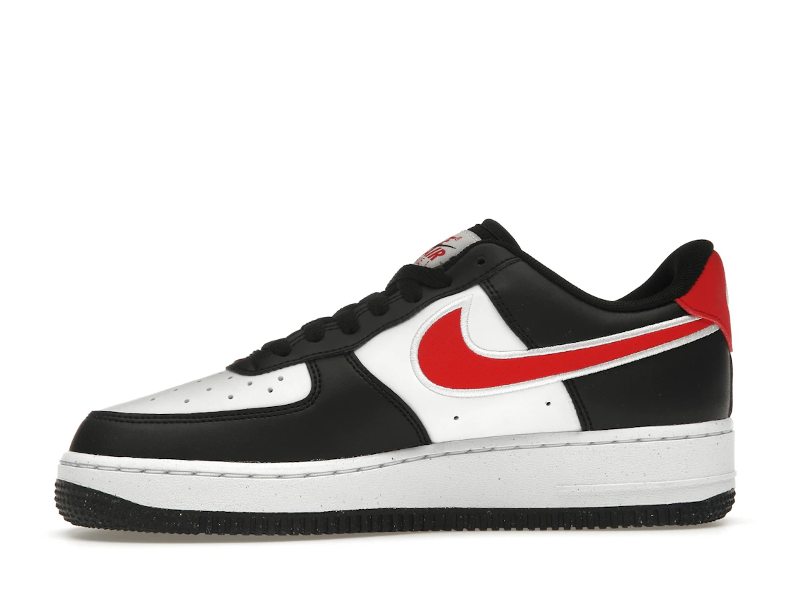 Vue 18 de Nike Air Force 1 Low '07 Next Nature Black White University Red
