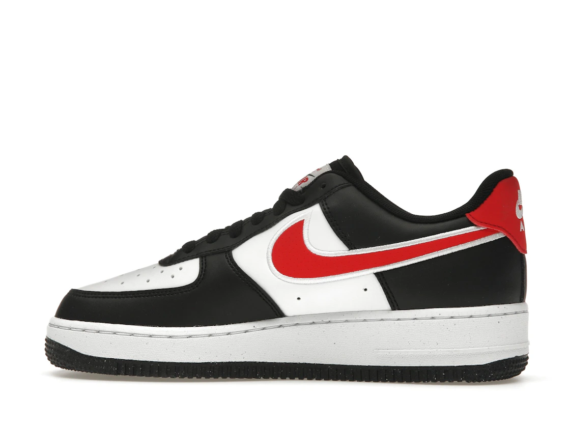 Vue 20 de Nike Air Force 1 Low '07 Next Nature Black White University Red
