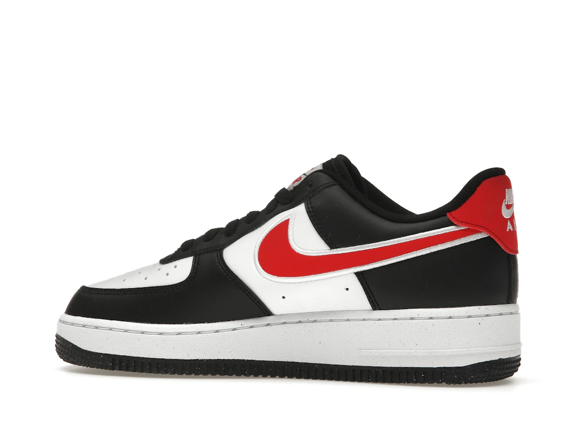 Vue 21 de Nike Air Force 1 Low '07 Next Nature Black White University Red