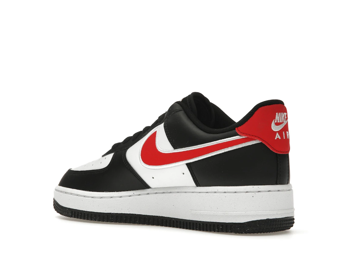 Vue 23 de Nike Air Force 1 Low '07 Next Nature Black White University Red