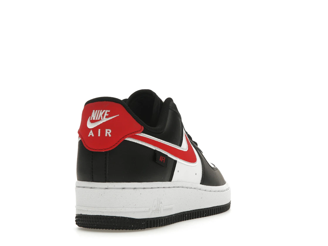 Vue 30 de Nike Air Force 1 Low '07 Next Nature Black White University Red