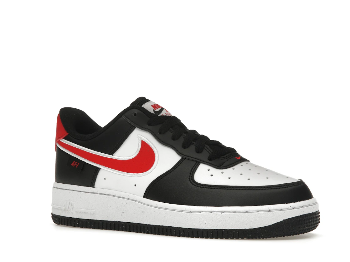 Vue 4 de Nike Air Force 1 Low '07 Next Nature Black White University Red