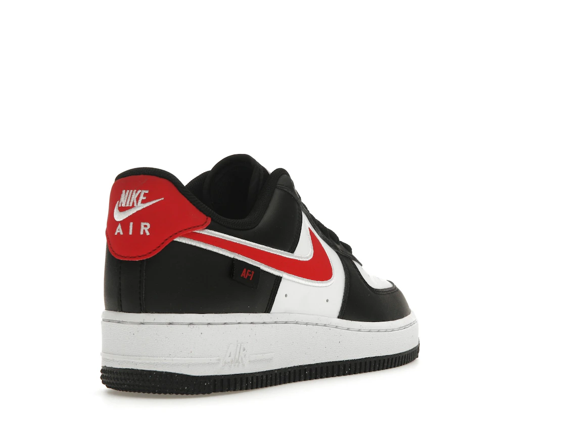 Vue 31 de Nike Air Force 1 Low '07 Next Nature Black White University Red