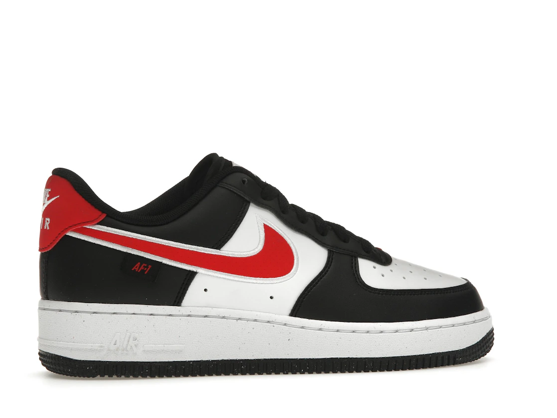Vue 35 de Nike Air Force 1 Low '07 Next Nature Black White University Red