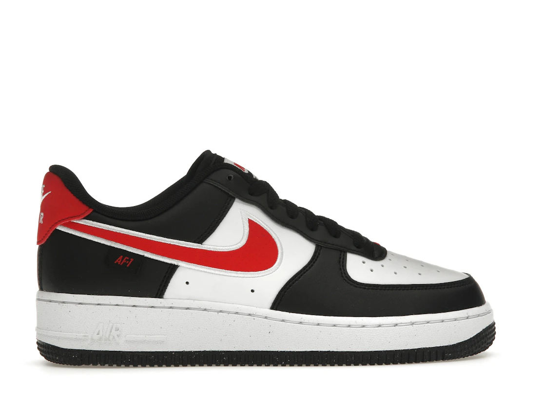 Vue 36 de Nike Air Force 1 Low '07 Next Nature Black White University Red