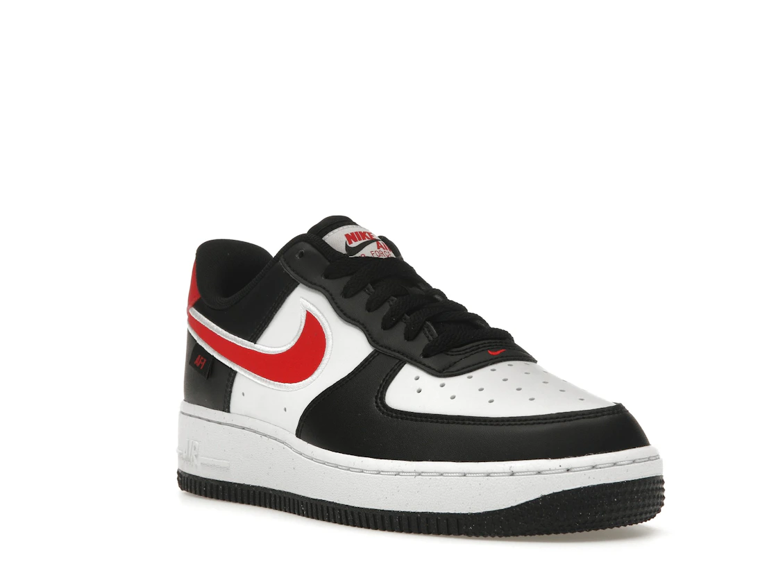 Vue 6 de Nike Air Force 1 Low '07 Next Nature Black White University Red