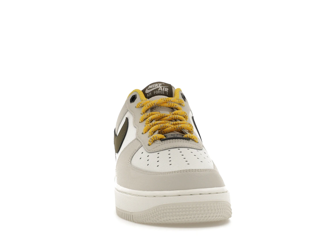 Vue 9 de Nike Air Force 1 Low '07 PRM Light Bone Cargo Khaki Vivid Sulfur