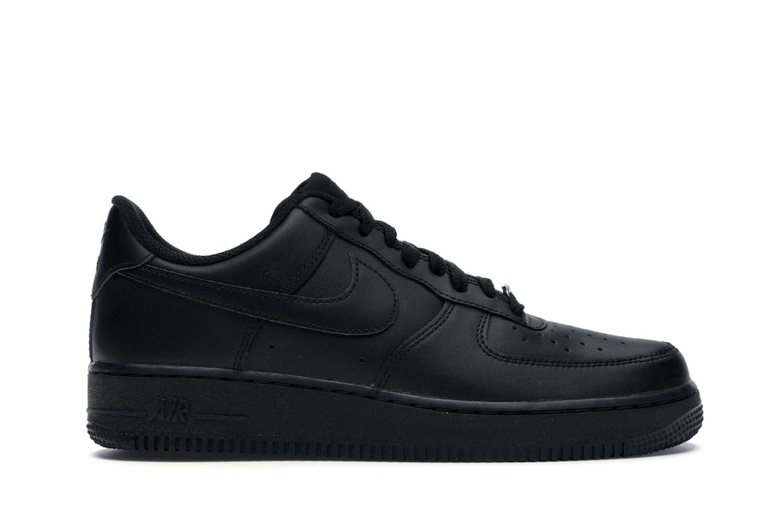 Vue 1 de Nike Air Force 1 Low '07 Black