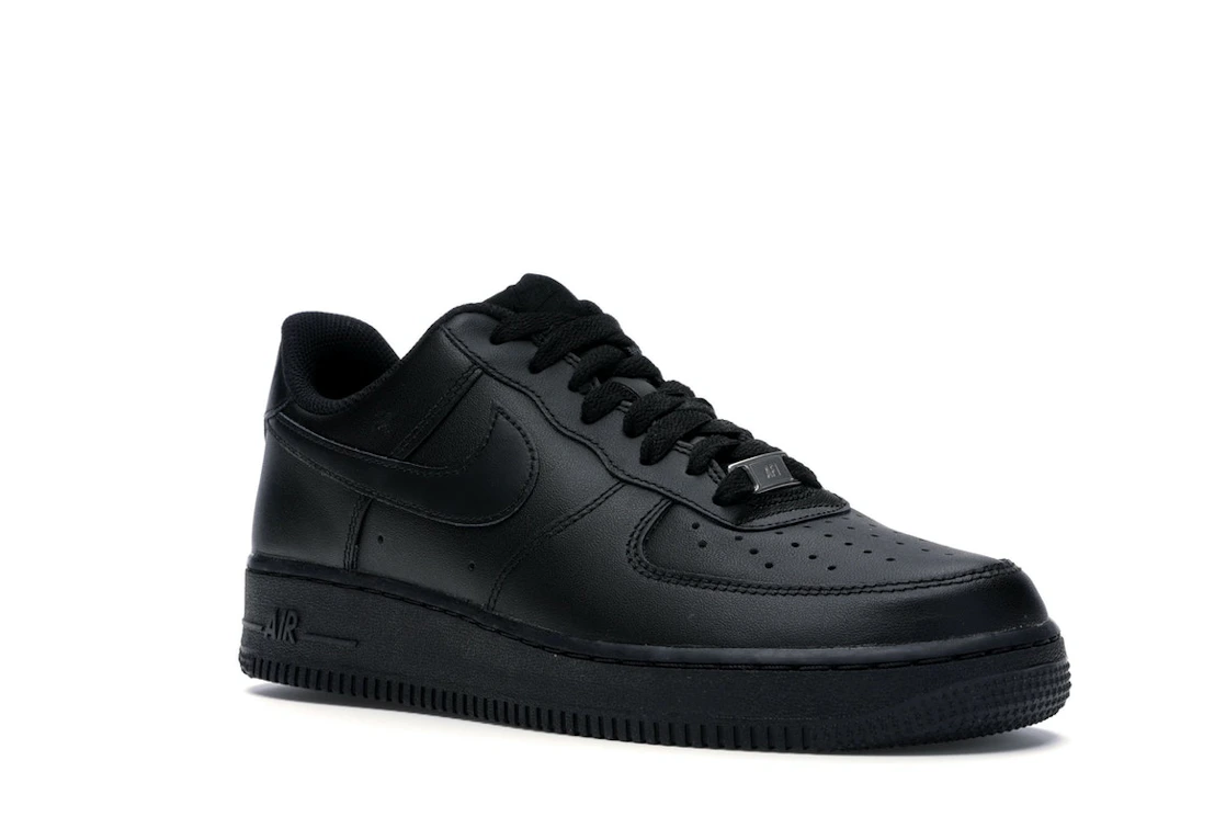 Vue 5 de Nike Air Force 1 Low '07 Black