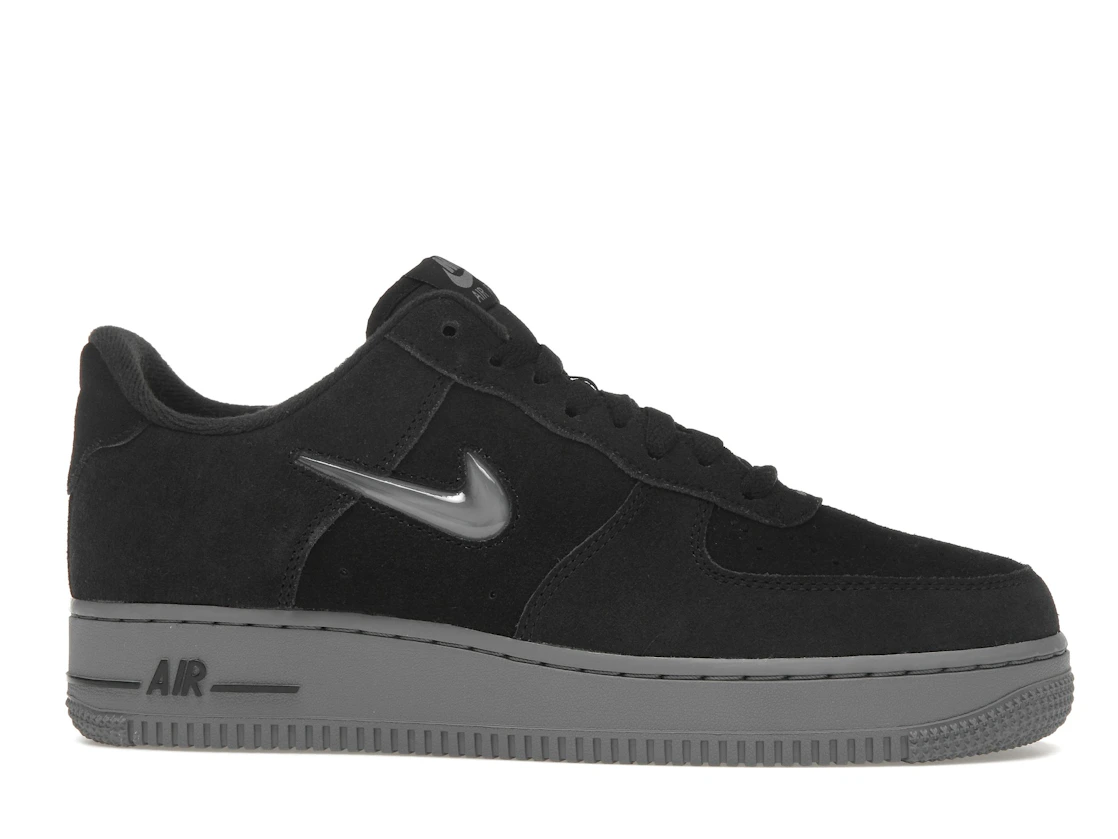 Vue 2 de Nike Air Force 1 Low '07 Jewel Black Cool Grey