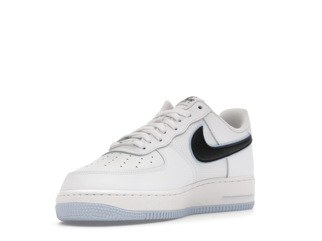Vue 14 de Nike Air Force 1 Low '07 White Black Hydrogen Blue