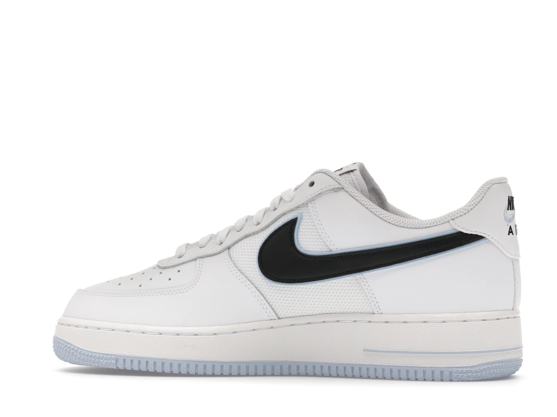 Vue 21 de Nike Air Force 1 Low '07 White Black Hydrogen Blue