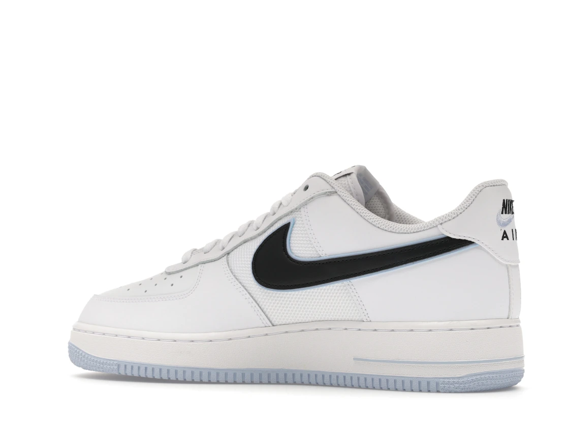 Vue 22 de Nike Air Force 1 Low '07 White Black Hydrogen Blue