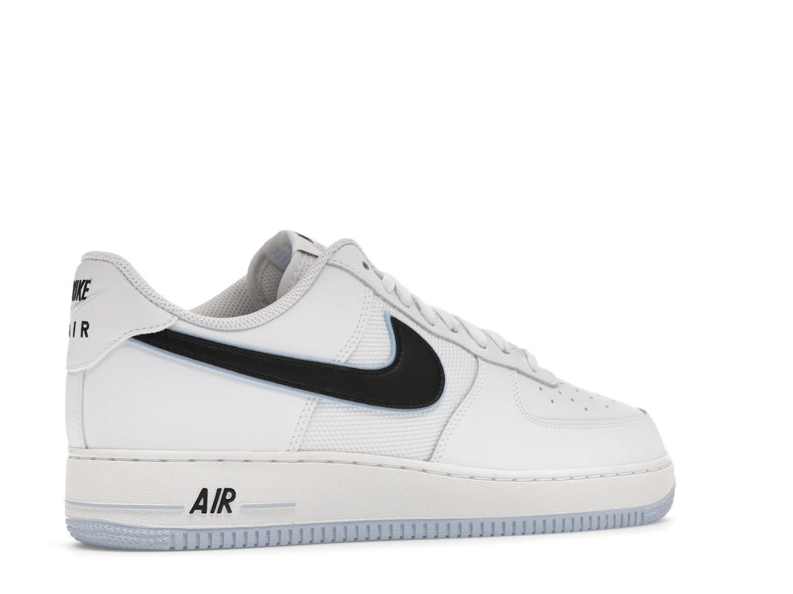 Vue 34 de Nike Air Force 1 Low '07 White Black Hydrogen Blue